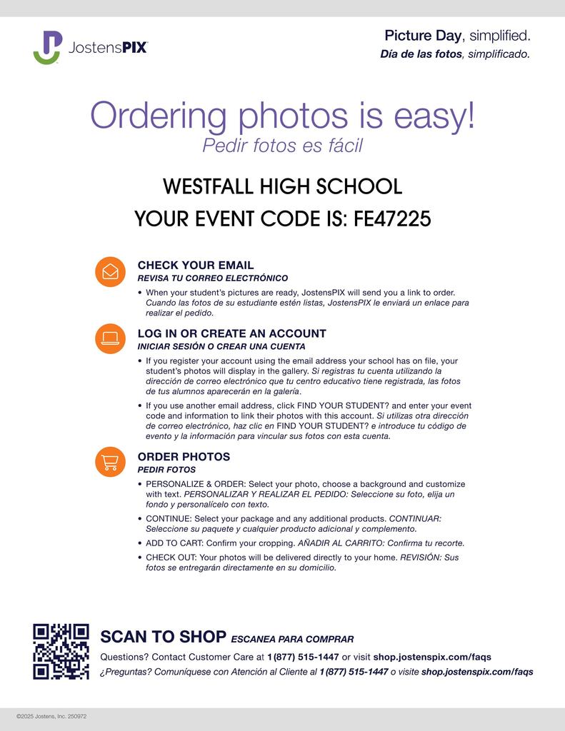 picture day flyer
