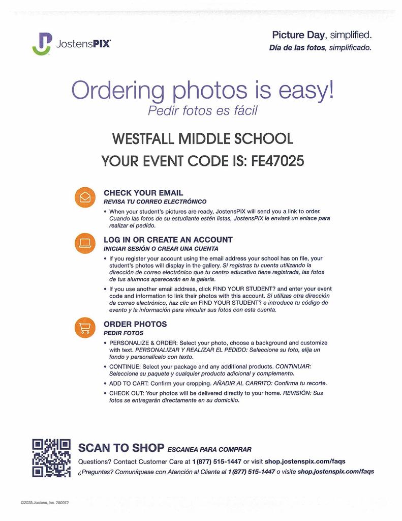 picture day flyer