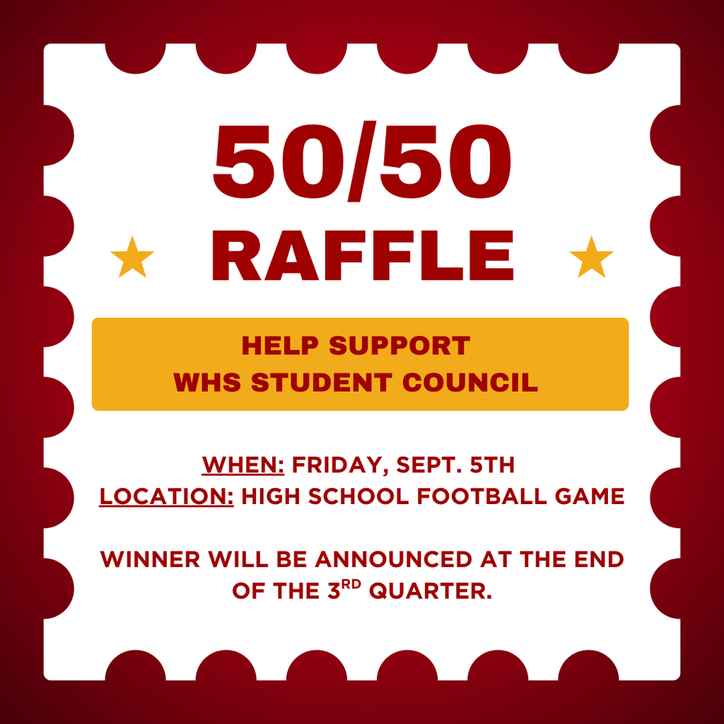 50/50 raffle post