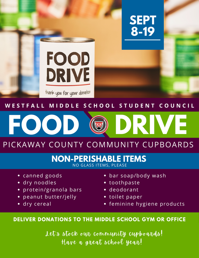 Food Drive Poster