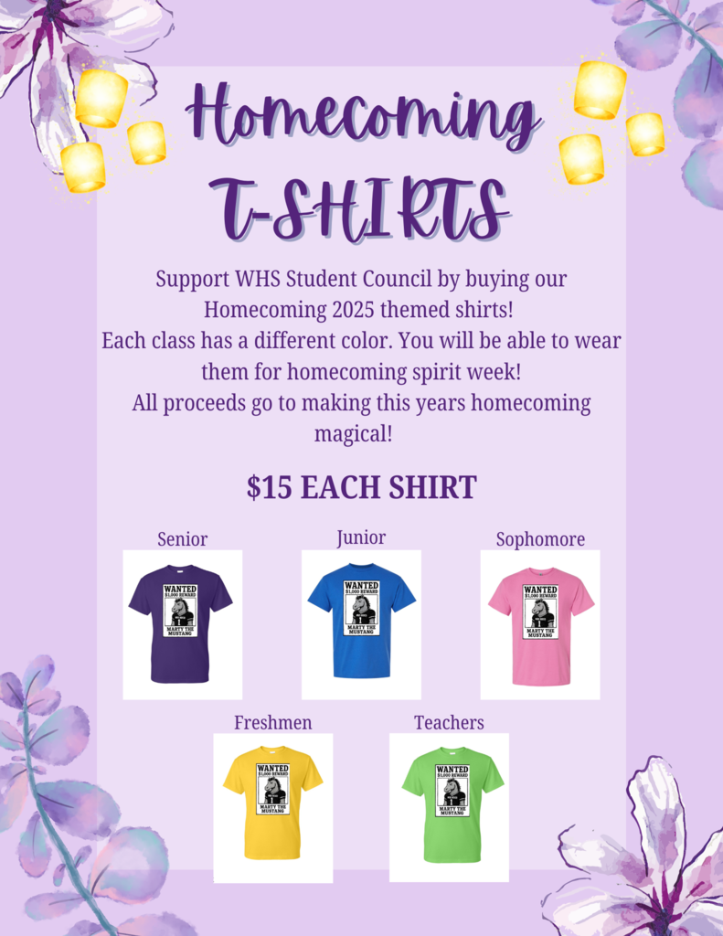 Homecoming Tshirt Flyer