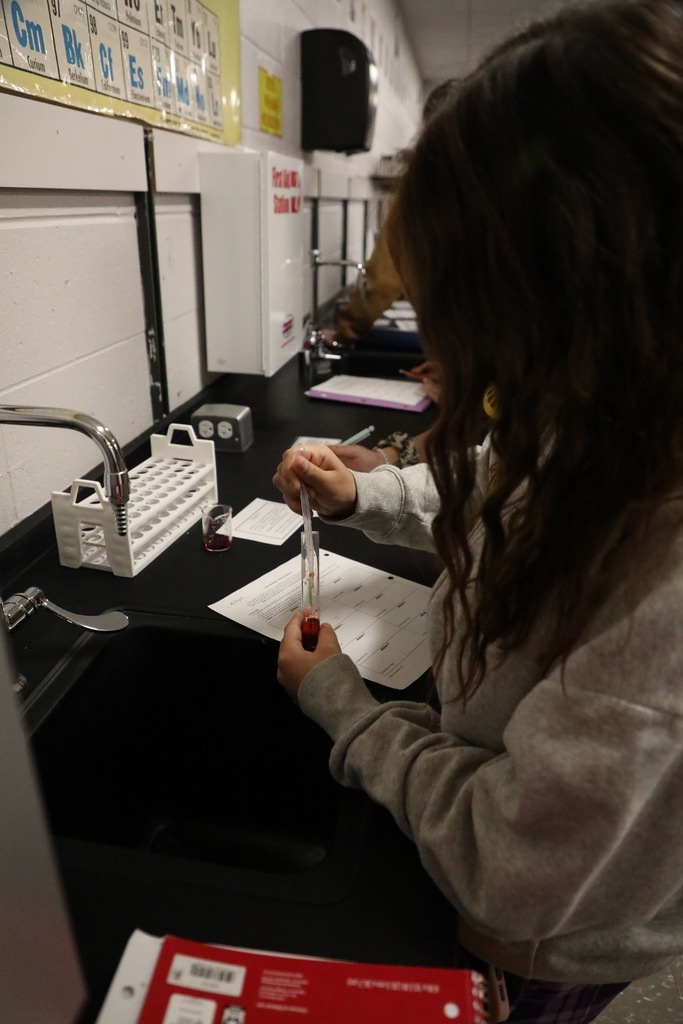 Students working in STEM lab