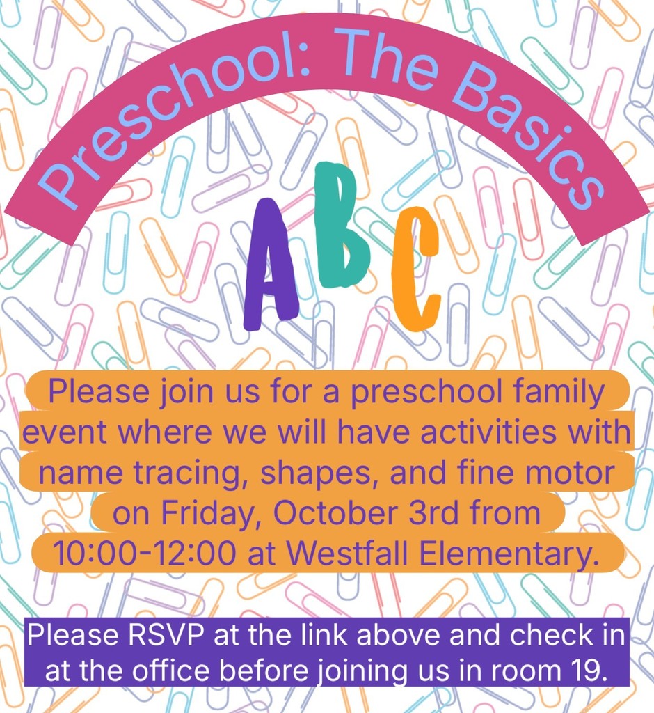 Preschool The Basics - colorful paper clips