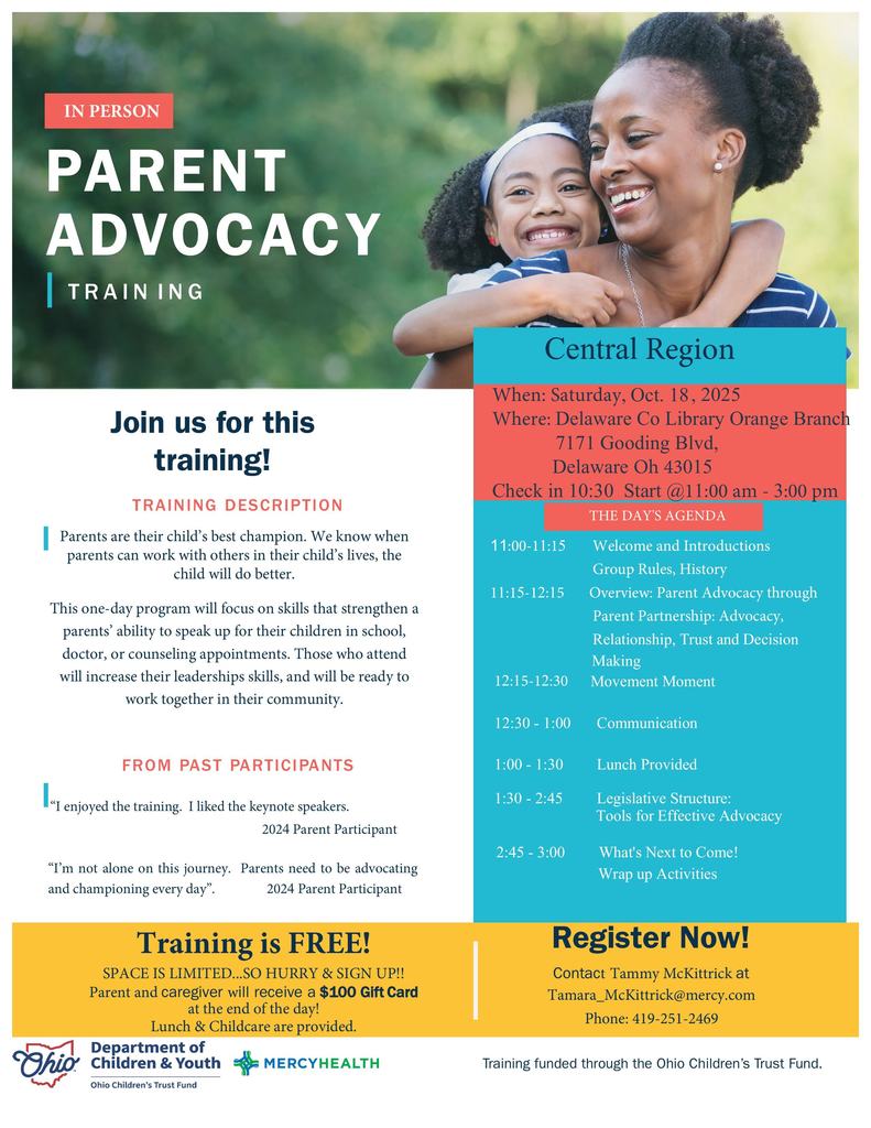Parent Advocacy Training
