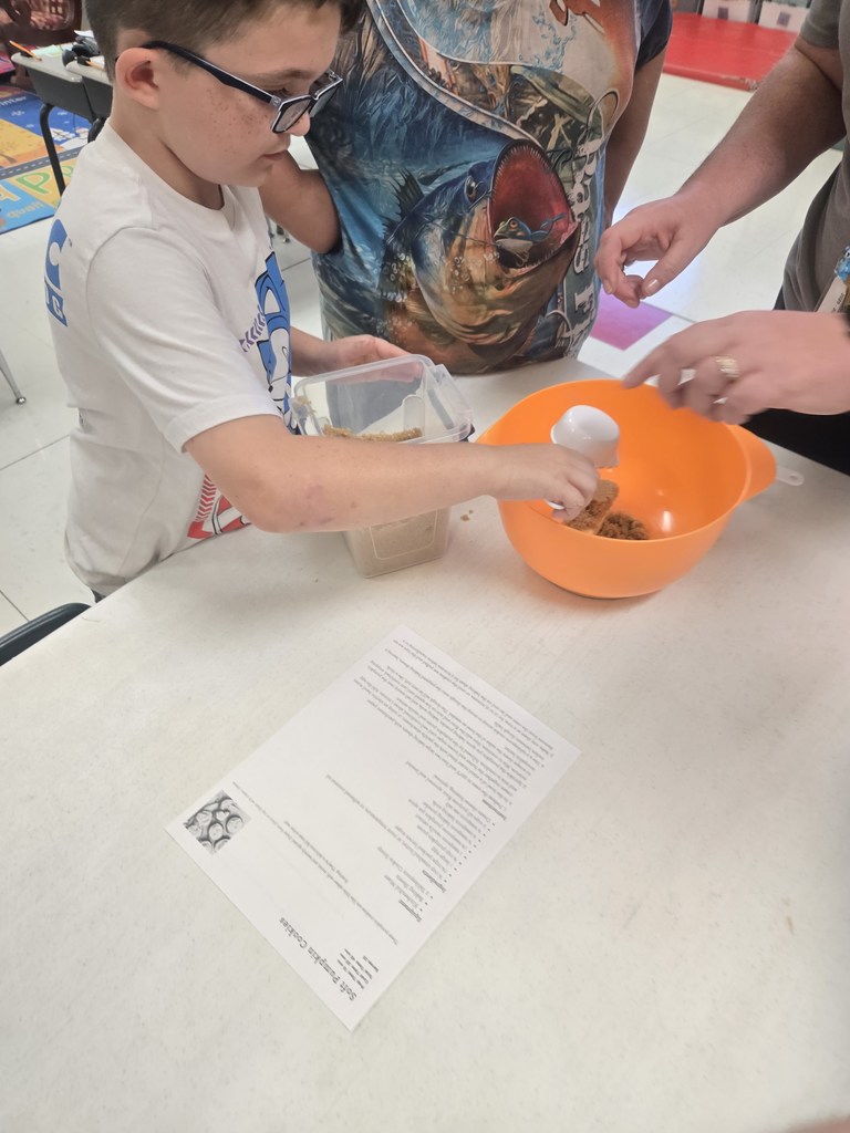Students cooking