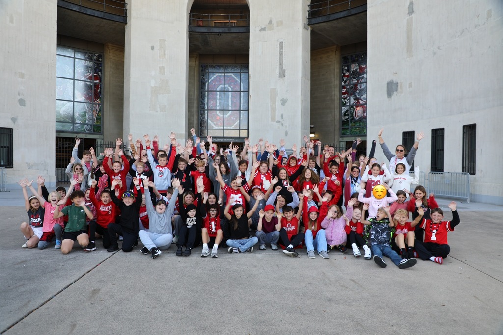 Students at Ohio Stadium
