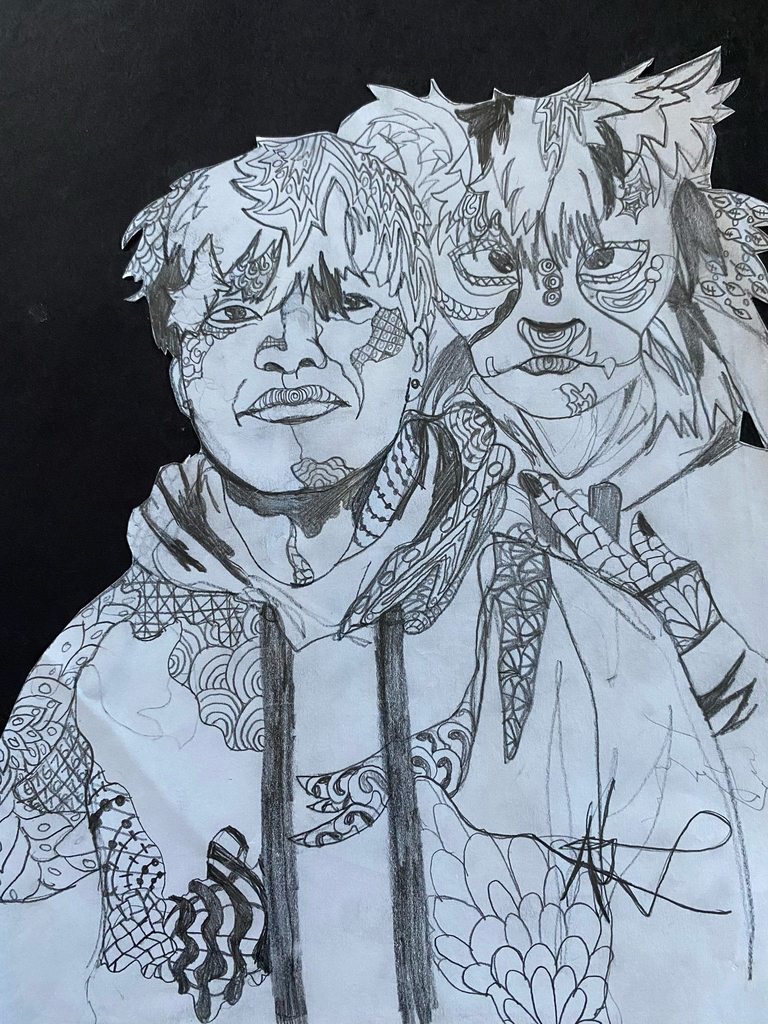 Self Portrait Drawing
