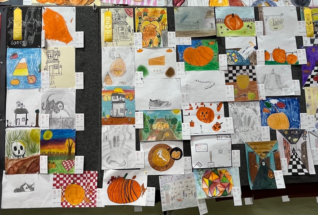 artwork displayed at the Circleville Pumpkin Show