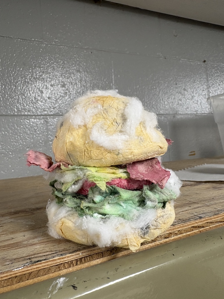 cheeseburger art