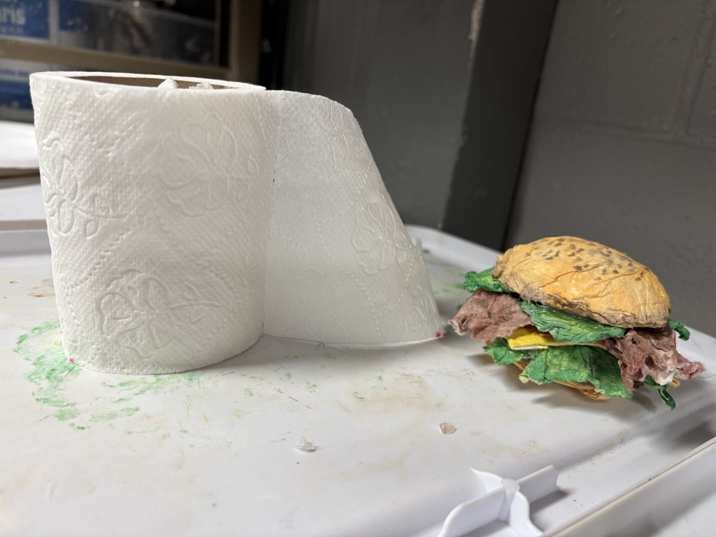 cheeseburger art