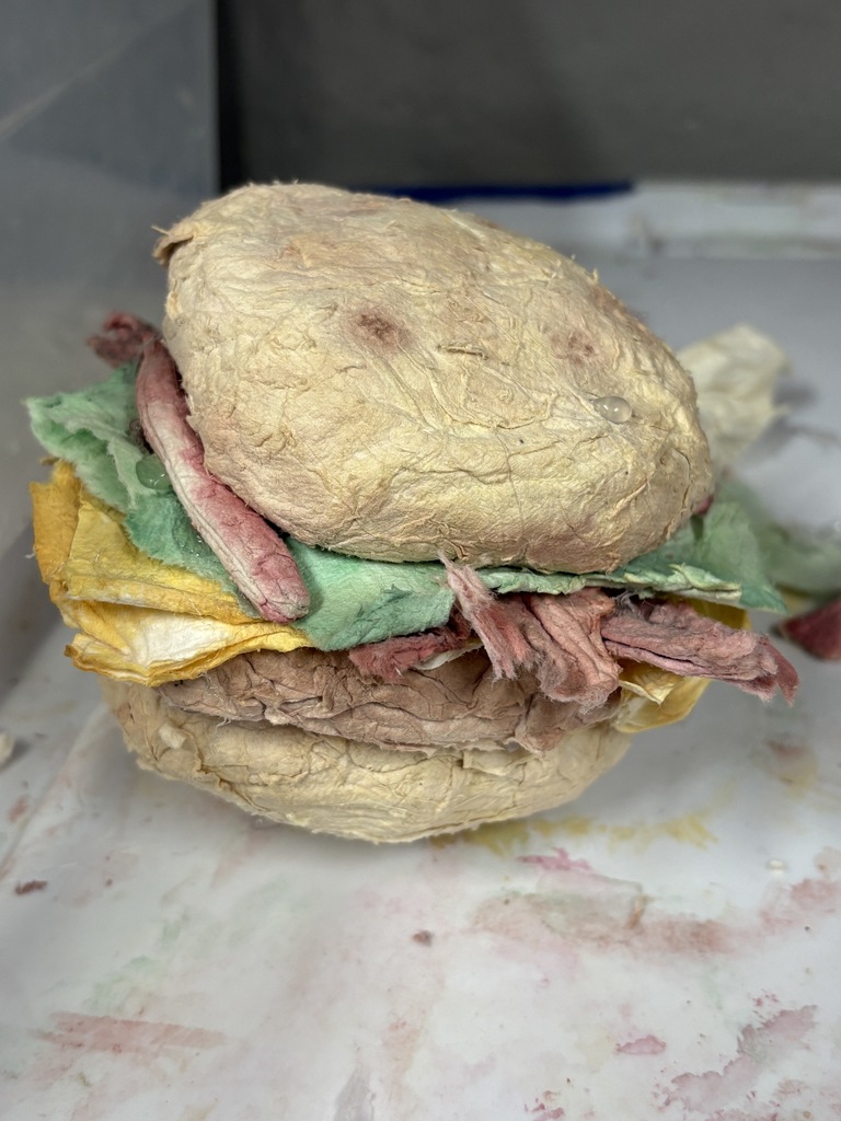 cheeseburger art