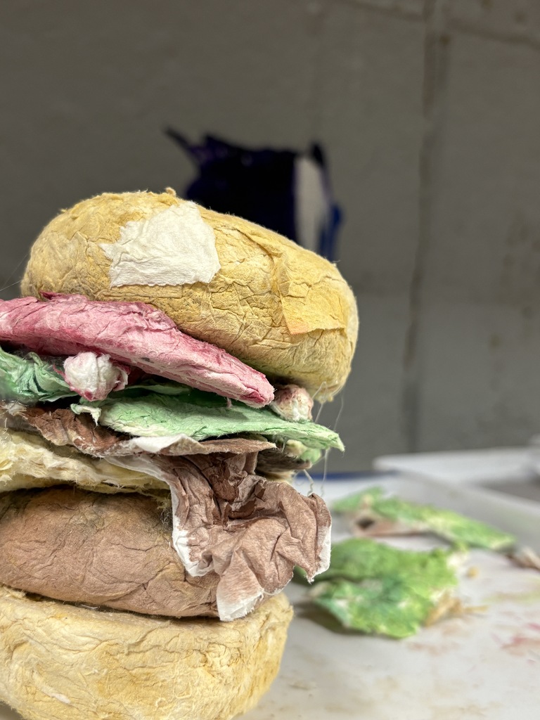 cheeseburger art