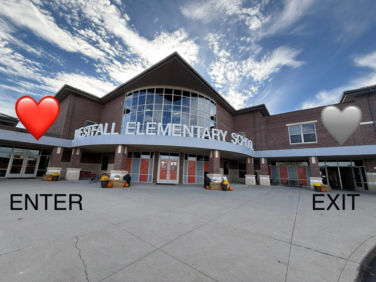school front of building
