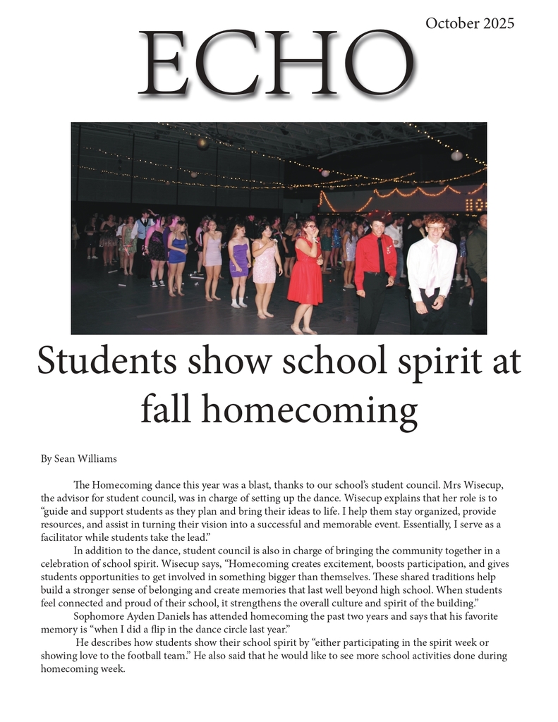 ECHO newspaper cover