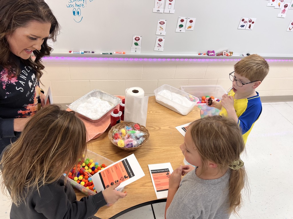 Students enjoying their harvest party