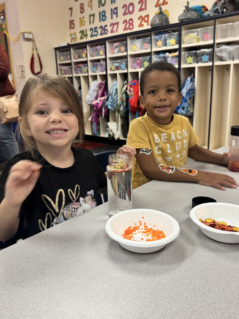 Students enjoying their harvest party