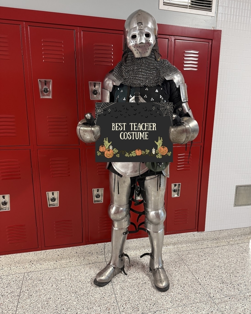 Teacher dressed up in costume