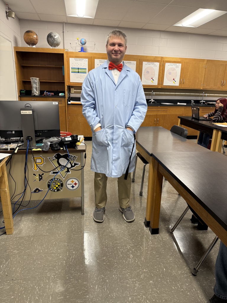 Staff member dressed in costume