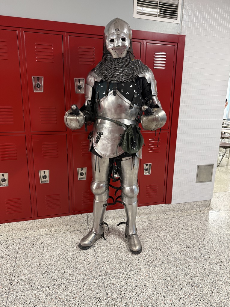 Staff member dressed in costume