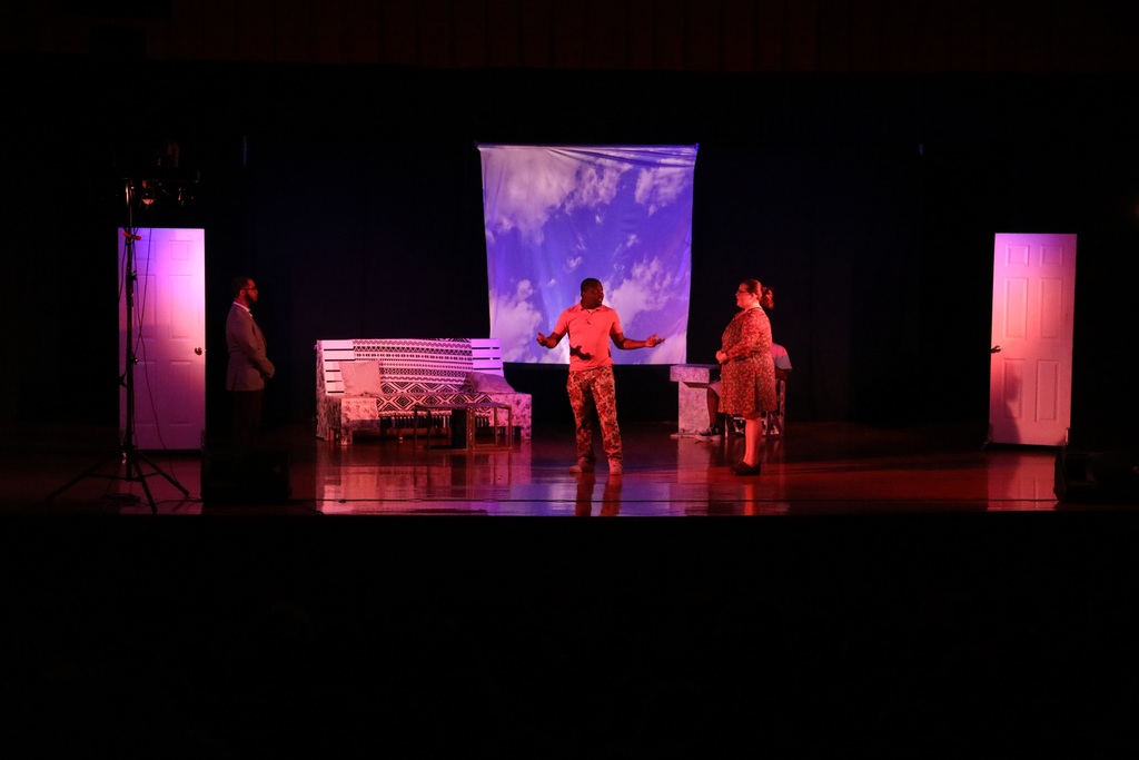 American Legacy Theatre performance - actors on stage