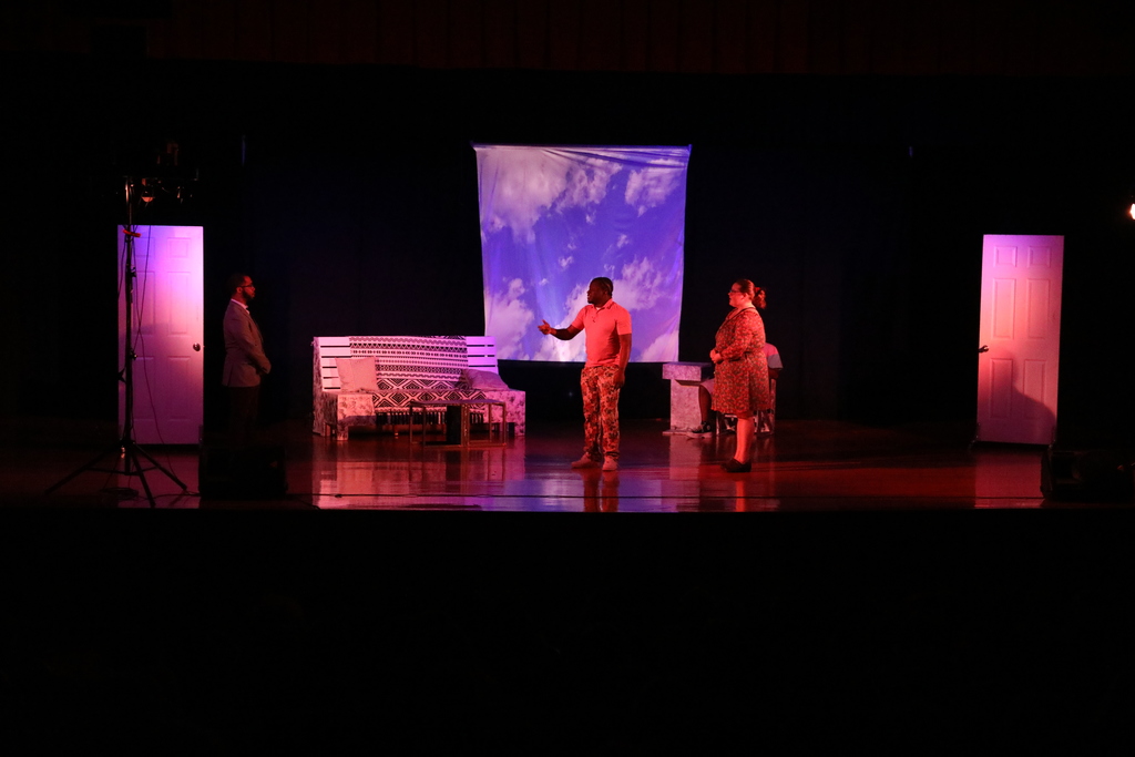 American Legacy Theatre performance - actors on stage