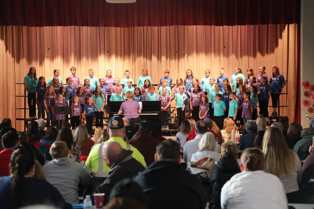 Musical Mustangs Choir Performance