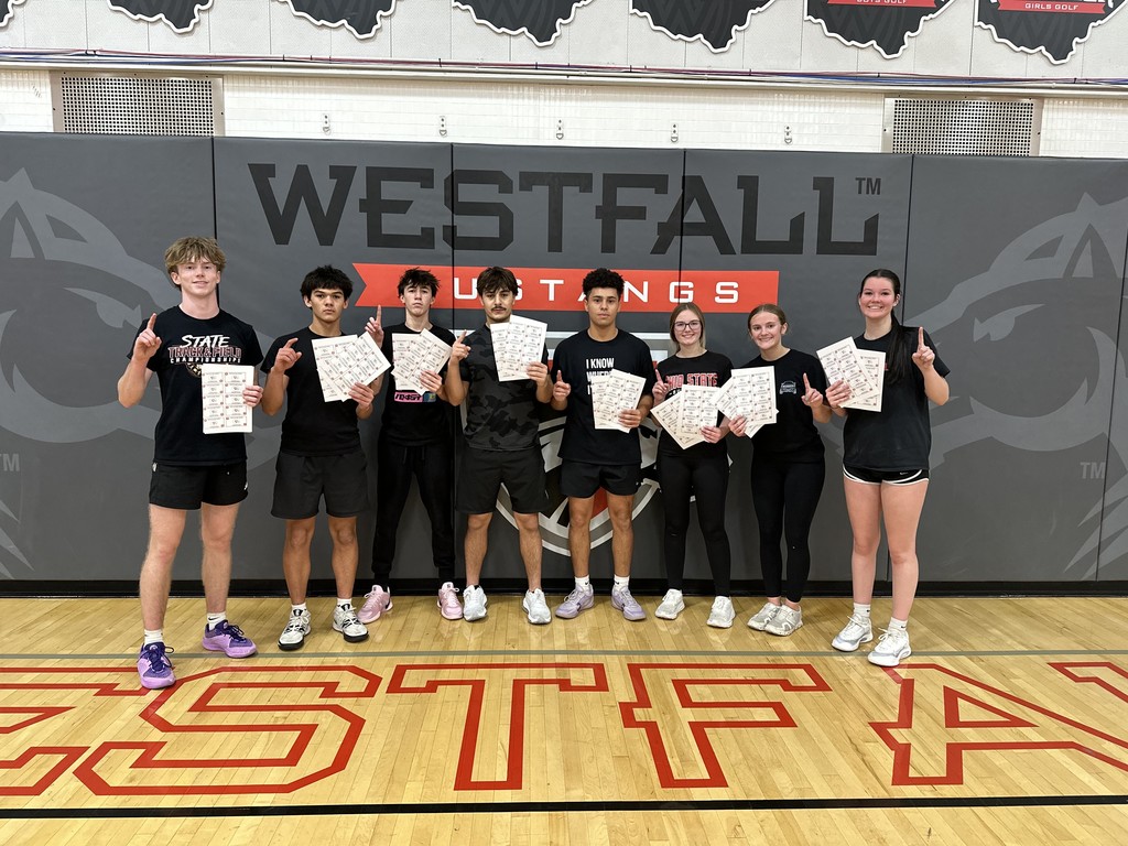 Winners of the Holiday Volleyball Tournament