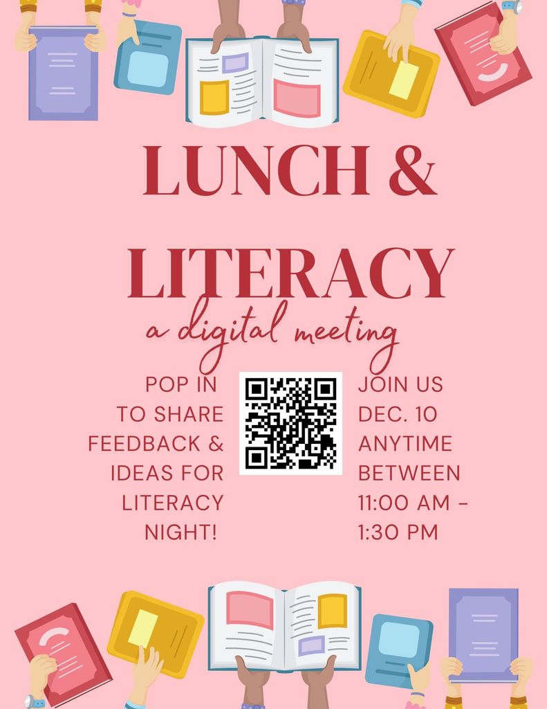 Lunch and Literacy Digital Meeting