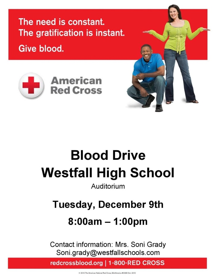 Blood Drive Flyer