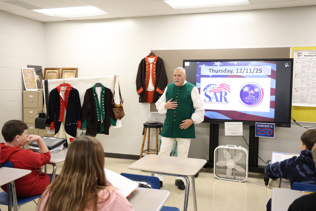 Kevin Driesbach speaking to students