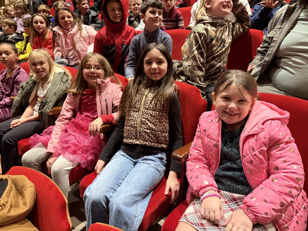 Students attending the Nutcracker at the Ohio Theater