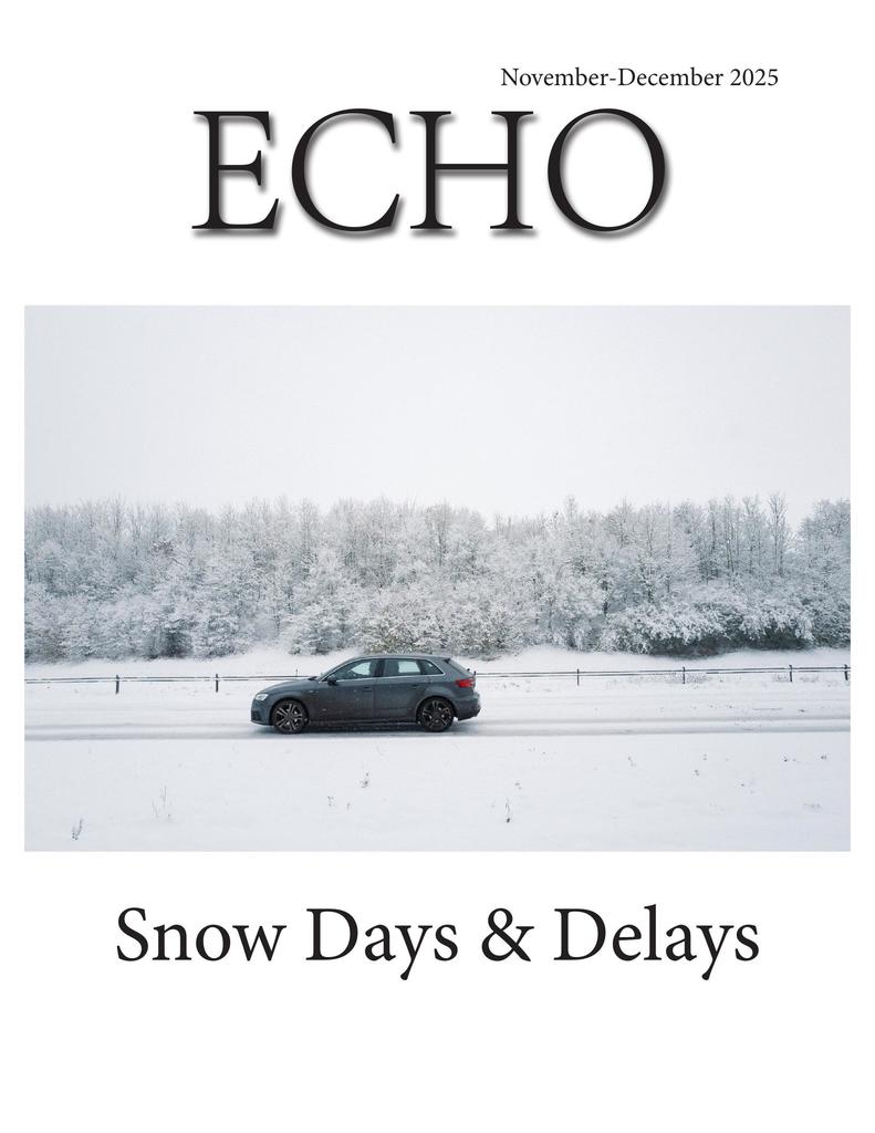 Snow Days and Delays - Car driving through snow