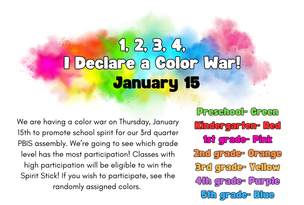 Color War Puffs of Color