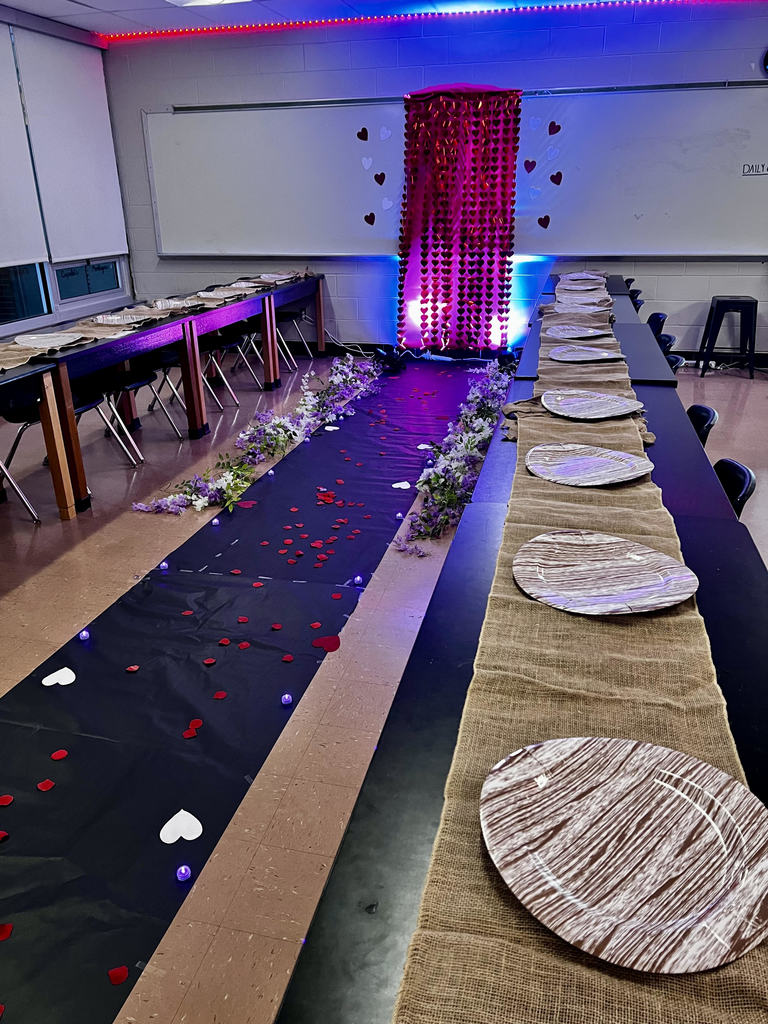 Students performing Romeo & Juliet wedding scene