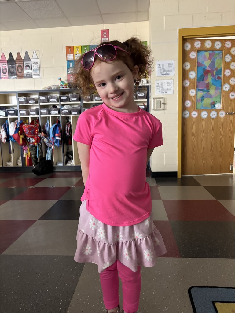 Preschool Student Dressed up for Book Character Day