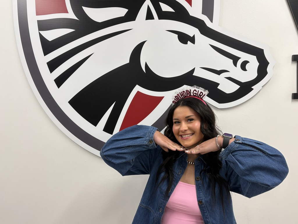 Sophia Graham posing with a Birthday Girl headband on