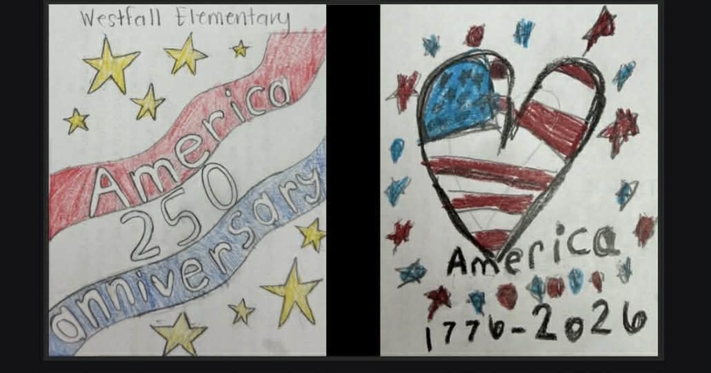 Student designs for America 250