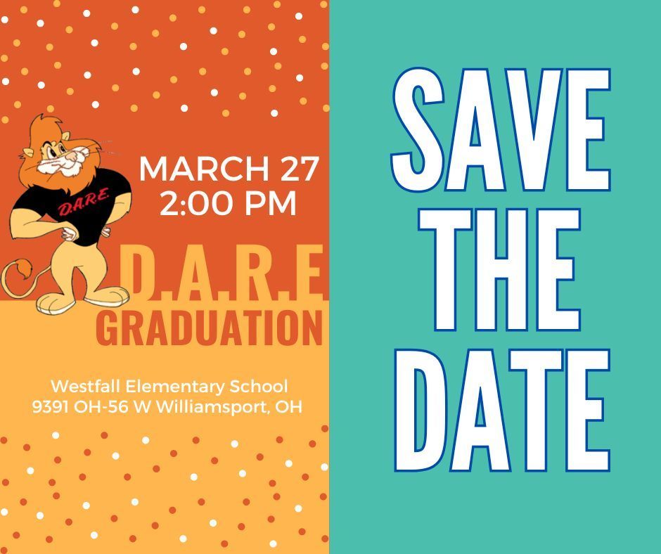 DARE Graduation Save the Date