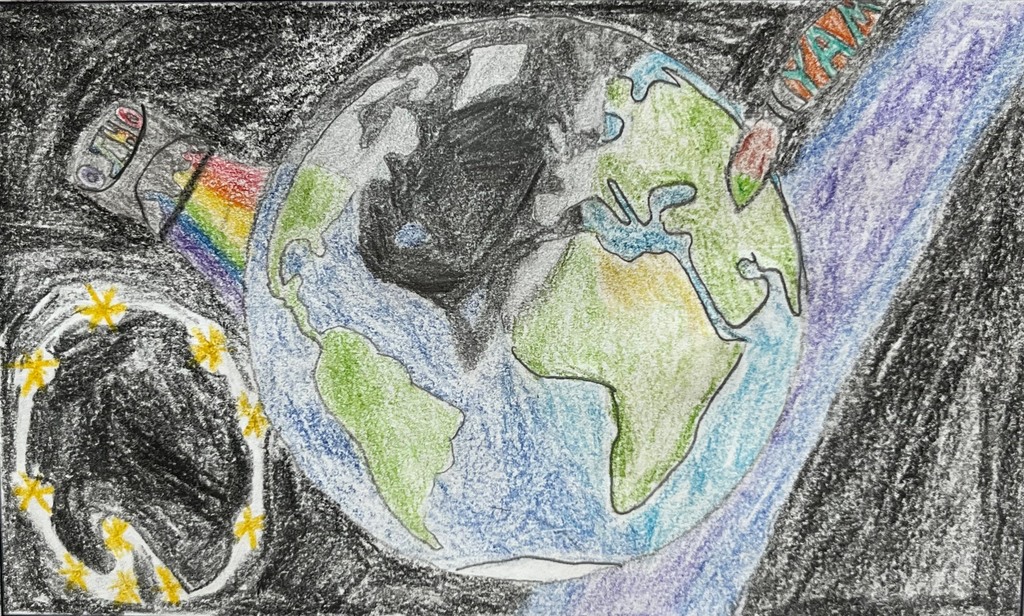 Artwork of earth