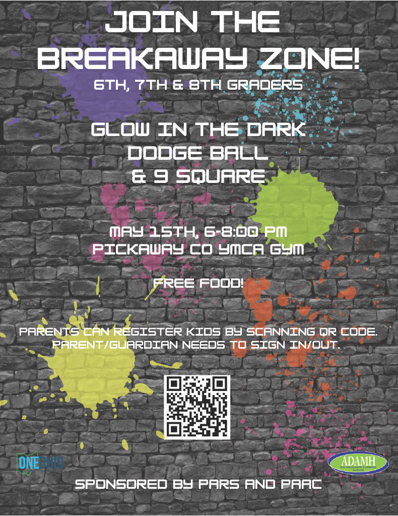 Breakaway Zone Paint Splatters