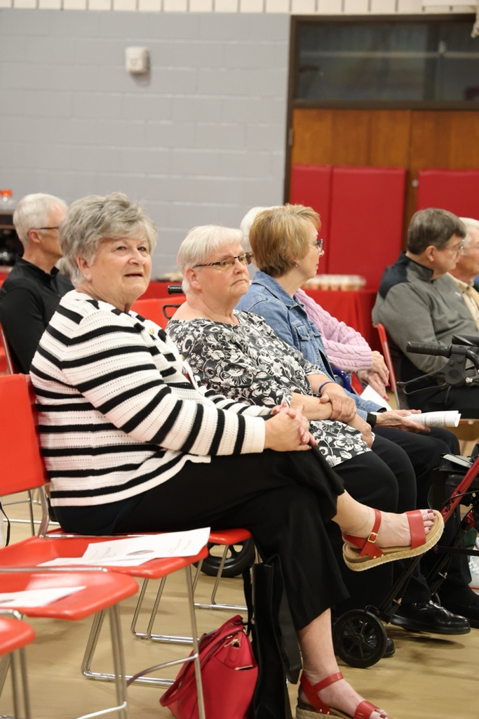 staff members sitting