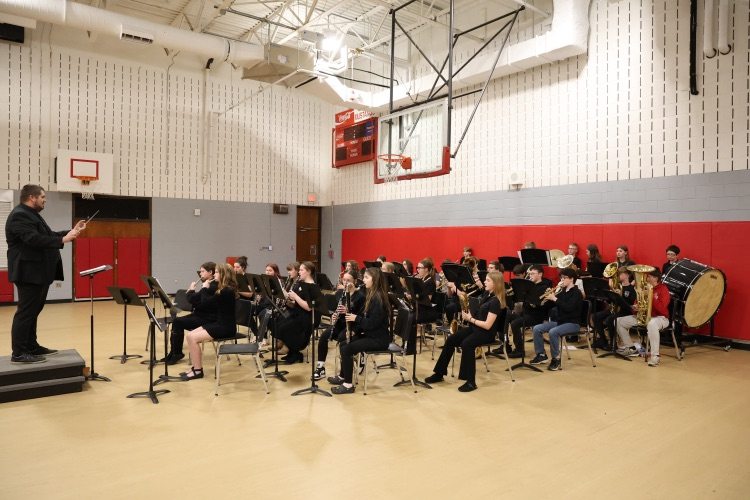 middle school band performance