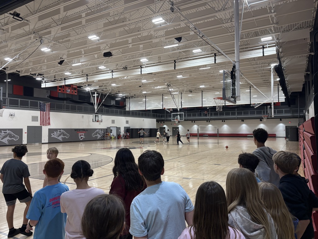 Students checking out the MAC