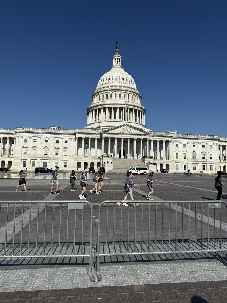 Outside Capitol Building