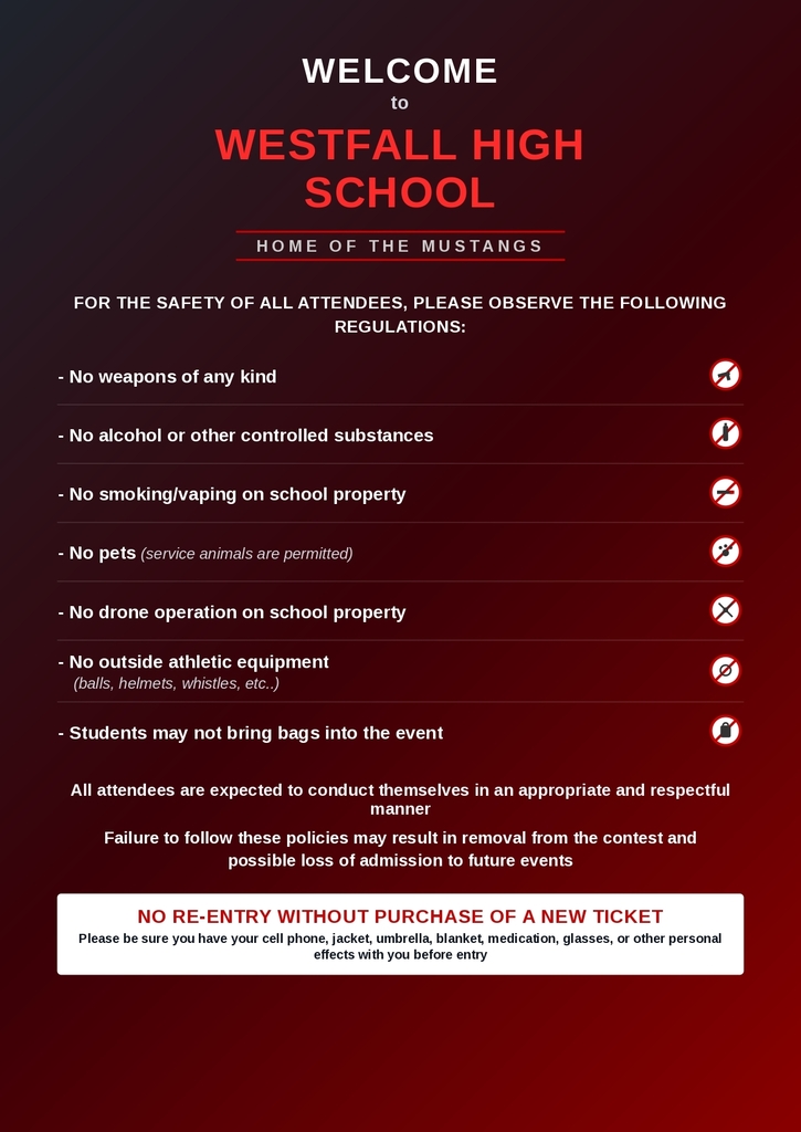 Event Expectations & Safefy Guidelines