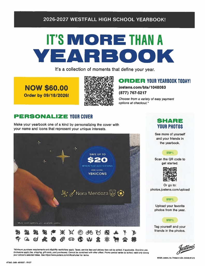 It's more than a yearbook order advertisement.