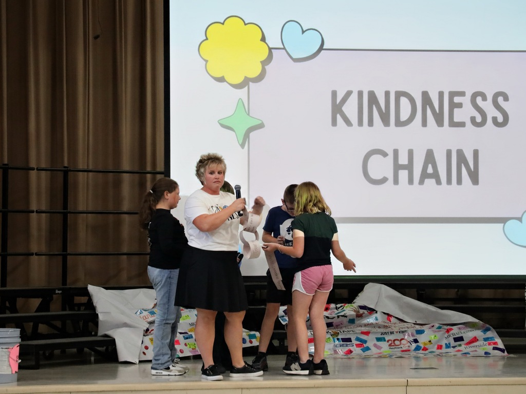 Miss Wynkoop ripping the kindness chain