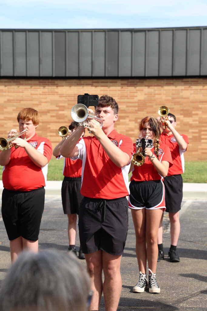 Westfall High School Band and Color Guard