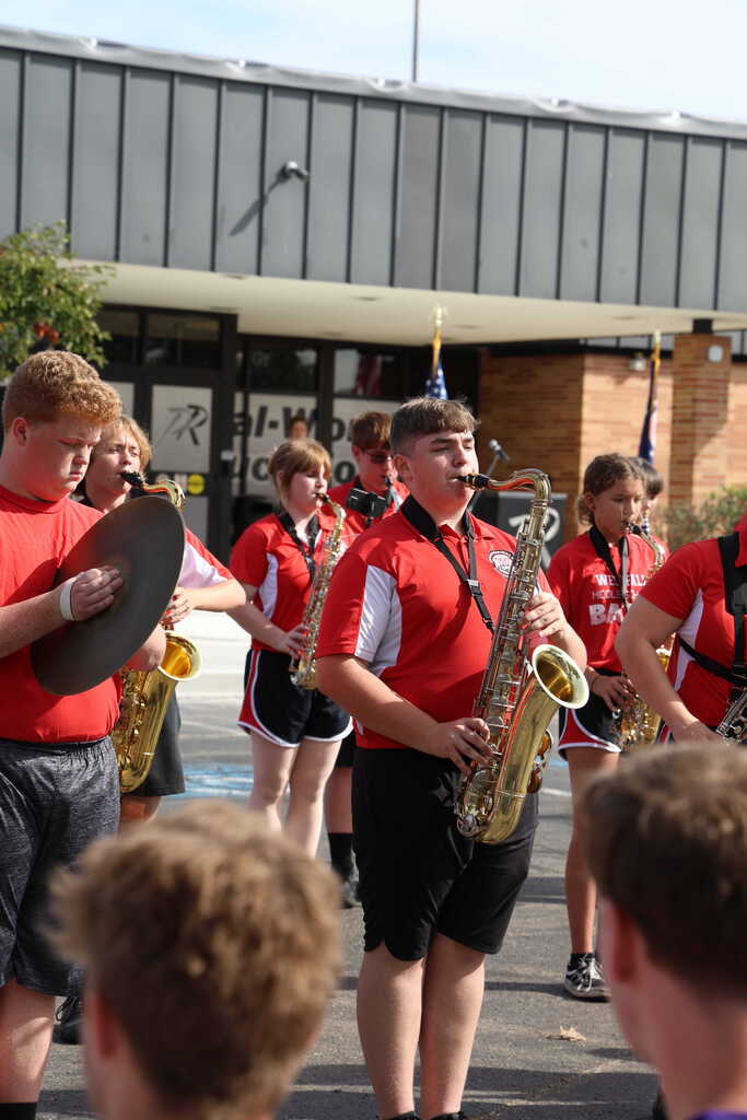 Westfall High School Band and Color Guard