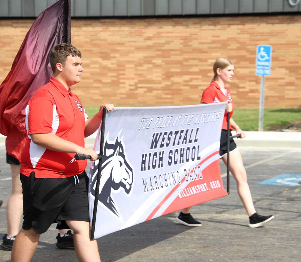 Westfall High School Band and Color Guard